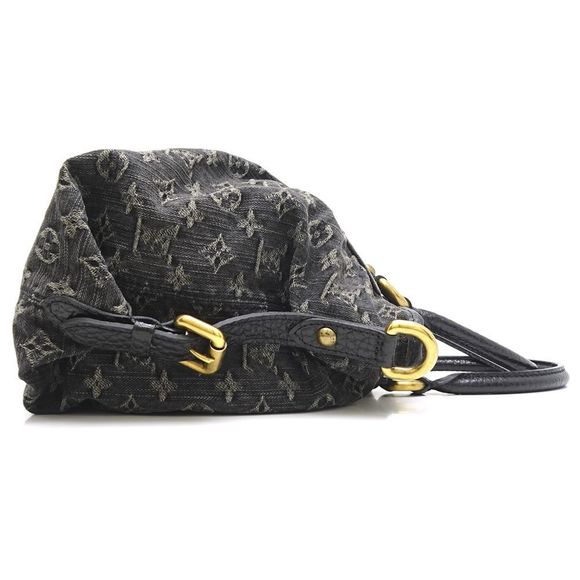 Louis Vuitton Monogram Denim Neo Cabby GM Noir Bag - Picture 2 of 8